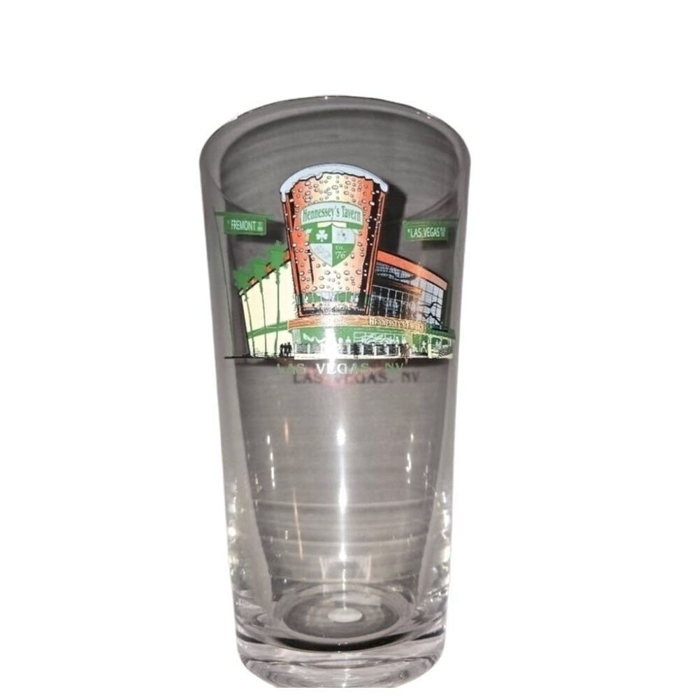 NEW Hennessy's Tavern Downtown Las Vegas Fremont Street GIANT Souvenir Pint Glas